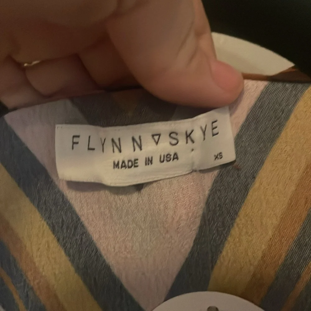 [FLYNN SKYE] “Kate 80’s Maxi Ziggy” Dress - Size XS NWT - Picture 3 of 4